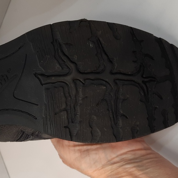 Earth Brand Jordan Style Womans Charcoal Leather Boots Size 10 D - Picture 5 of 7